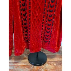 Allison Daley Chunky Red Sweater